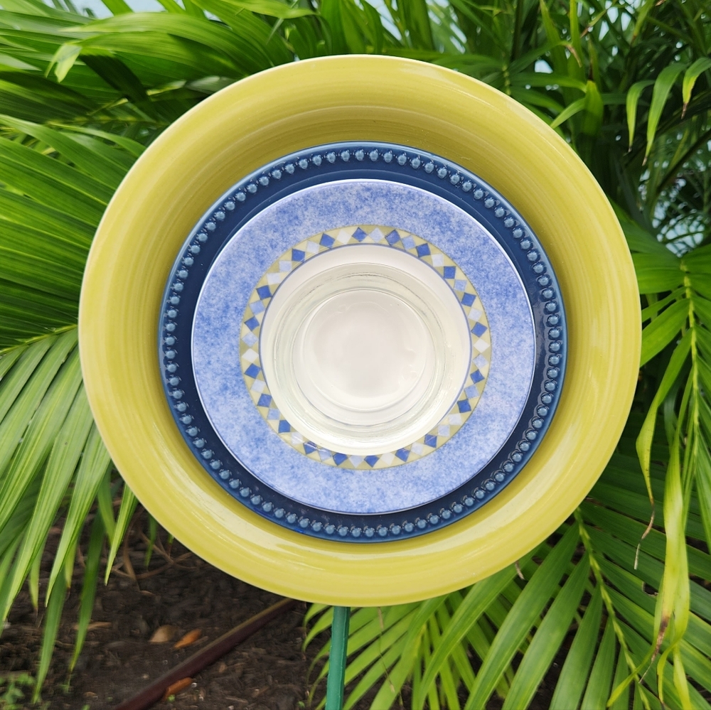 Handcrafted Garden Art Flower